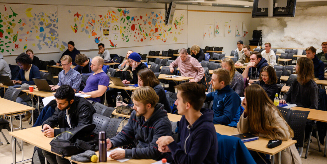 Filosofiforelesning på NTNU. Filosofiforelesning på NTNU.