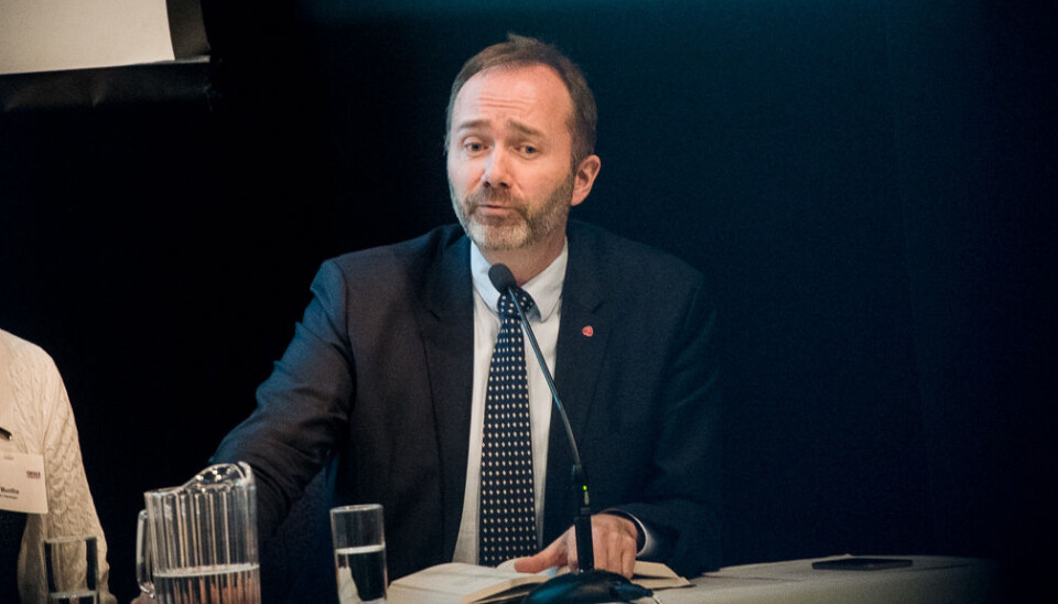 Trond Giske var kirke-,utdannings- og forskningsminister i 2000 og 2001. Nå vil han inn på Stortinget. Arkivbilde.