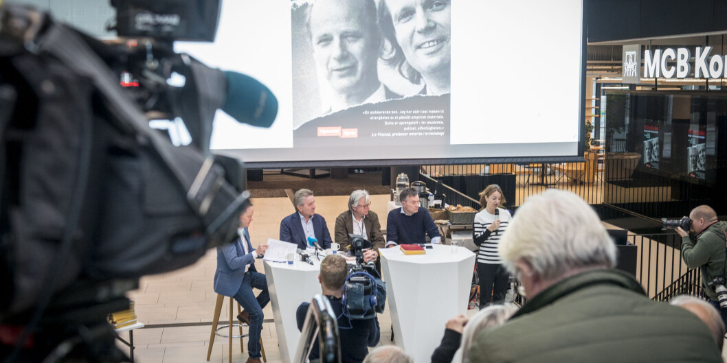 Fra lanseringen av boka «Politivoldsaken». Foto: Tor Farstad. Fra lanseringen av boka «Politivoldsaken». Foto: Tor Farstad.
