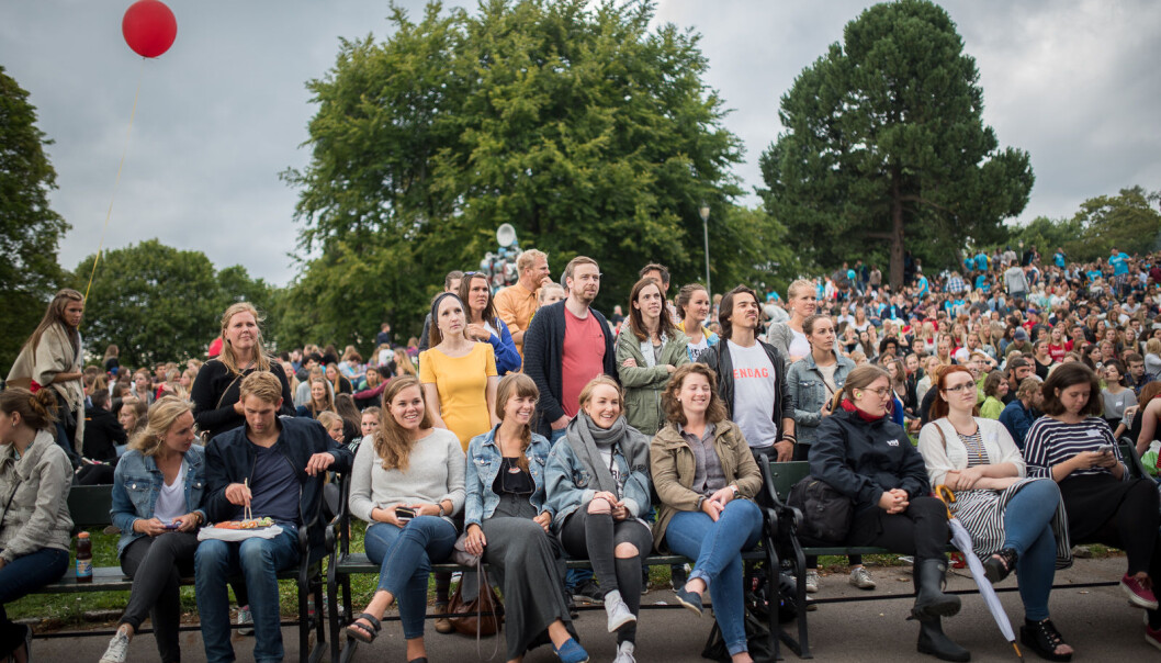 Studentene har svart på hvor de vil arbeide om de får velge på aller øverste hylle. Studentene har svart på hvor de vil arbeide om de får velge på aller øverste hylle.
