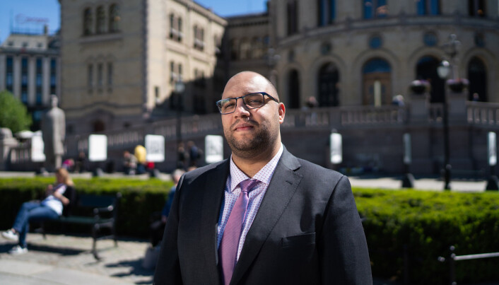 Amine Fquihi, leder for International Student's Union. Amine Fquihi, leder for International Student's Union.