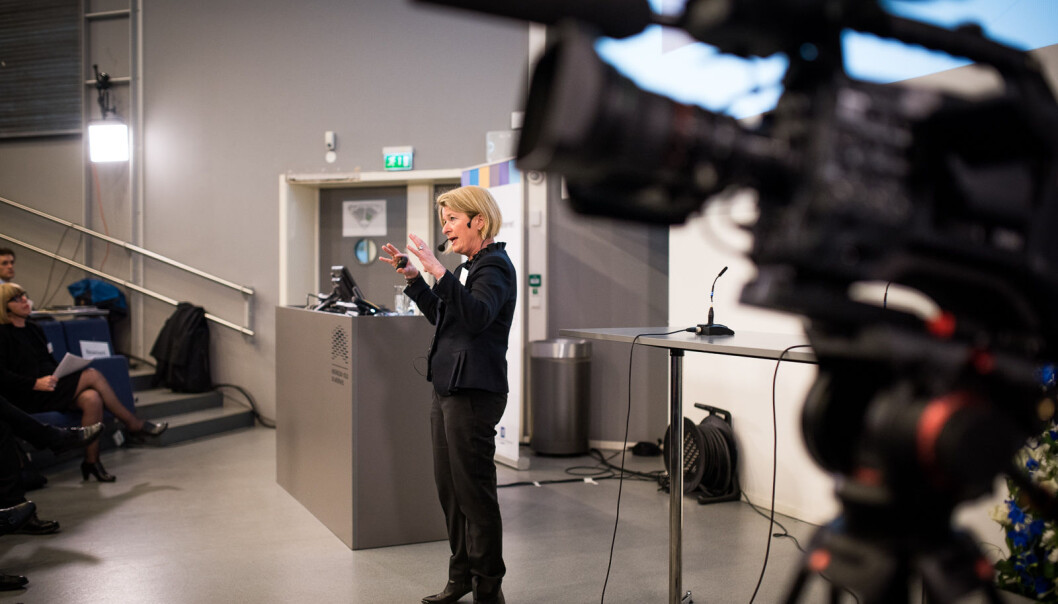 Stillingsstrukturutvalget ledet av Anne Husebekk (bildet) møtes med motforslag av Guro E. Lind sammen med Forskerforbundet. Stillingsstrukturutvalget ledet av Anne Husebekk (bildet) møtes med motforslag av Guro E. Lind sammen med Forskerforbundet.