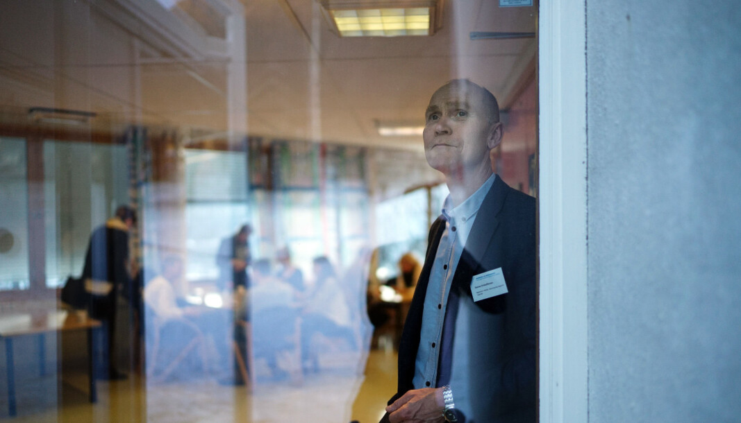 Rektor Steinar Kristoffersen gleder seg over at han etter regjeringens oppmykning kan ønske en del studenter velkommen tilbake på campus. Rektor Steinar Kristoffersen gleder seg over at han etter regjeringens oppmykning kan ønske en del studenter velkommen tilbake på campus.