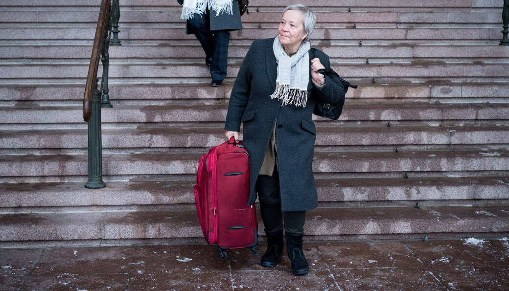 Rektor ved Høgksolen i Innlandet,Kathrine Skretting er klar for å flytte ut av rektorkontoret ved høgskolen 1.mai. Bildet er fra Kontaktkonferansen i 2016 da hun ennå Rektor ved Høgksolen i Innlandet,Kathrine Skretting er klar for å flytte ut av rektorkontoret ved høgskolen 1.mai. Bildet er fra Kontaktkonferansen i 2016 da hun ennå