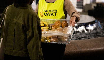Faddervakt fra fjorårets fadderuke i Oslo. Faddervakt fra fjorårets fadderuke i Oslo.