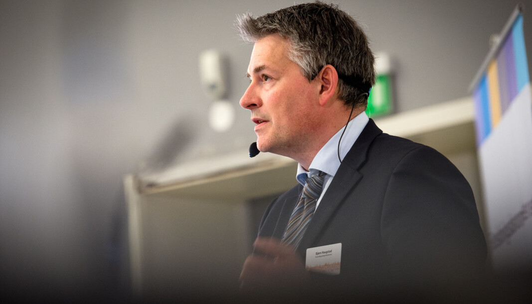 Organisasjonsdirektør Bjørn Haugstad er tilbake i Trondheim. Han er utdannet ved universitetet der han nå er blant lederne, og har også vært forsker i Sintef. Organisasjonsdirektør Bjørn Haugstad er tilbake i Trondheim. Han er utdannet ved universitetet der han nå er blant lederne, og har også vært forsker i Sintef.