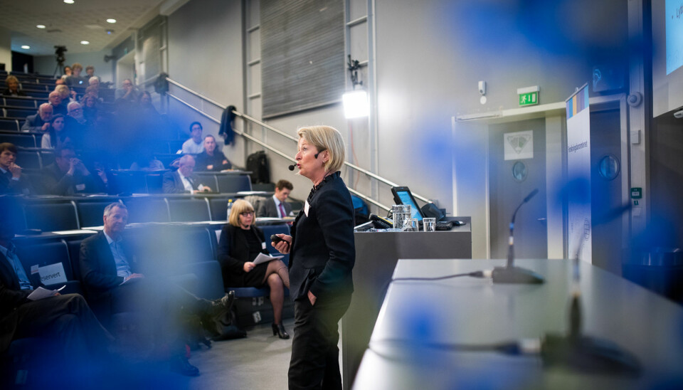 I år er det hele 25 år siden UiT besluttet å opprette et eget senter for kvinne- og kjønnsforskning. Her ser du rektor ved UiT Norges arktiske universitet Anne Husebekk.