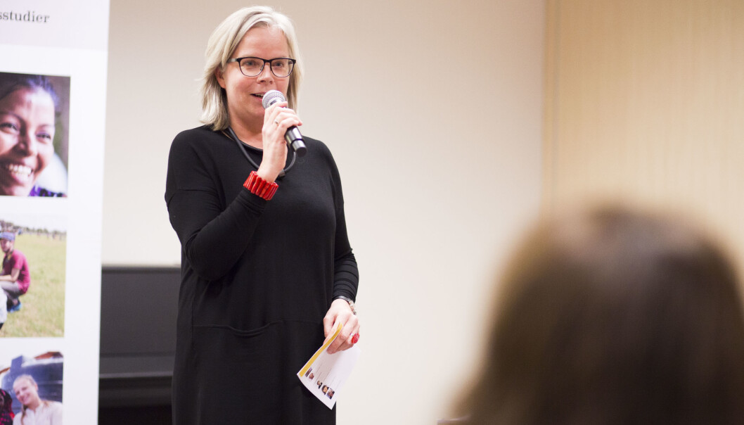 — Vi har stor forståelse for at endringene i undervisning og eksamen på grunn av pandemien har vært krevende for studentene, sier instituttleder Hilde Arntsen. — Vi har stor forståelse for at endringene i undervisning og eksamen på grunn av pandemien har vært krevende for studentene, sier instituttleder Hilde Arntsen.