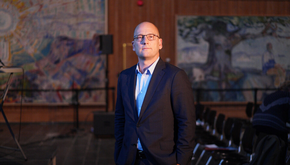 Leder av Utdanningsforbundet, Steffen Handal.
