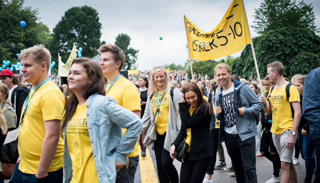 Fra studiestart ved OsloMet (daværende Høgskolen i Oslo og Akershus), studenter som er kommet inn på grunnskolelærerutdanning, trinn 5-10. Fra studiestart ved OsloMet (daværende Høgskolen i Oslo og Akershus), studenter som er kommet inn på grunnskolelærerutdanning, trinn 5-10.