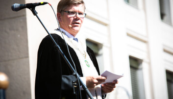 Rektor Svein Stølen. Rektor Svein Stølen.
