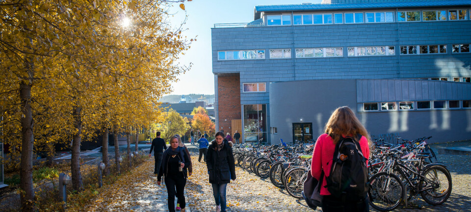 Campus på Universitetet i Tromsø