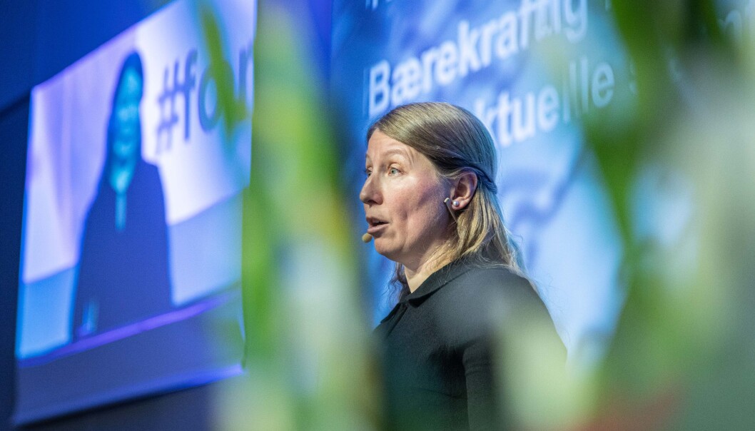 — Vi leiter etter det samarbeidet som er i vår medlemsgruppes beste interesse, sier Forskerforbundet-leder Guro Lind. — Vi leiter etter det samarbeidet som er i vår medlemsgruppes beste interesse, sier Forskerforbundet-leder Guro Lind.