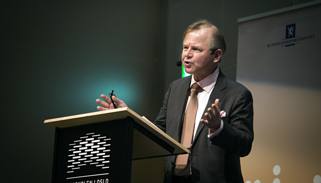 Ole Petter Ottersen, rektor ved Karolinska Institutet Ole Petter Ottersen, rektor ved Karolinska Institutet