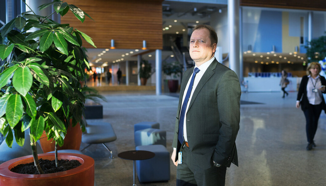 BI-rektor Jan Henjesand vil ikke delta i prestisjerangering i år, på grunn av koronakrisen. BI-rektor Jan Henjesand vil ikke delta i prestisjerangering i år, på grunn av koronakrisen.