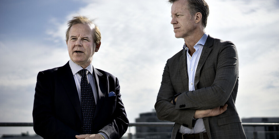 Tidlgiere rektor ved Universitetet i Oslo, nå ved Karolinska Institutet, Ole Petter Ottersen (t.v.) anbefaler bruk av munnbind under gjenåpning av universitetet i Sverige. Hans rektorkollega ved OsloMet, Curt Rice, venter på en anbefaling fra norske helsemyndigheter. Tidlgiere rektor ved Universitetet i Oslo, nå ved Karolinska Institutet, Ole Petter Ottersen (t.v.) anbefaler bruk av munnbind under gjenåpning av universitetet i Sverige. Hans rektorkollega ved OsloMet, Curt Rice, venter på en anbefaling fra norske helsemyndigheter.