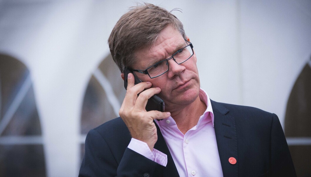 Rektor Svein Stølen ved Universitetet i Oslo vil ha retningsskifte. Foto: Siri Øverland Eriksen Rektor Svein Stølen ved Universitetet i Oslo vil ha retningsskifte. Foto: Siri Øverland Eriksen