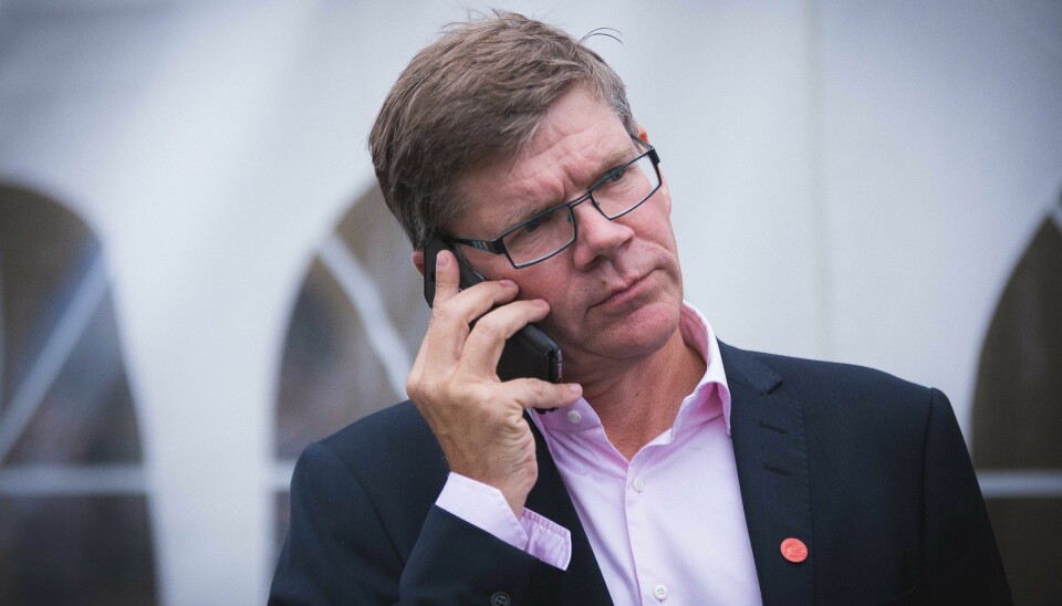 Rektor ved Universitetet i Oslo, Svein Stølen, blei overraska over melding frå regjeringa seint laurdag kveld.