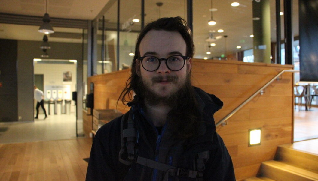 Alexander Jansen er student ved Det humanistiske fakultetet. Foto:Anne Skifjeld Alexander Jansen er student ved Det humanistiske fakultetet. Foto:Anne Skifjeld