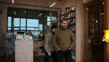 Marius Bakke og Oscar Solløs går begge tredjeåret på Bergen Arkitektskole. Foto: Anne Skifjeld Marius Bakke og Oscar Solløs går begge tredjeåret på Bergen Arkitektskole. Foto: Anne Skifjeld
