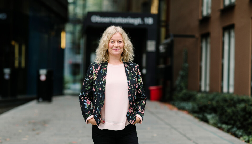 Nina Teigland i Språkrådet minner om at universiteter og høgskoler har et lovverk å forholde seg til. Foto: Språkrådet / Moment Studio