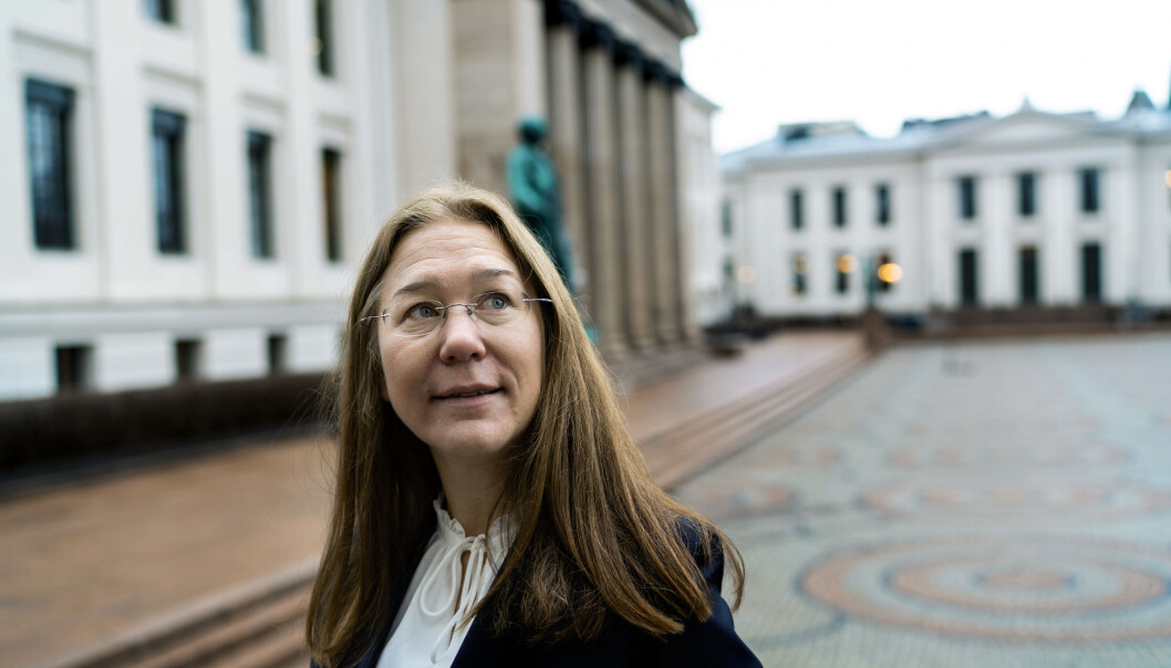 — Det er problematisk hvis samfunnet går glipp av kunnskapsbaserte ytringer som tilfredsstiller noen saklighetskrav, sier førsteamanuensis ved Institutt for offentlig rett, Universitetet i Oslo, Anine Kierulf. — Det er problematisk hvis samfunnet går glipp av kunnskapsbaserte ytringer som tilfredsstiller noen saklighetskrav, sier førsteamanuensis ved Institutt for offentlig rett, Universitetet i Oslo, Anine Kierulf.