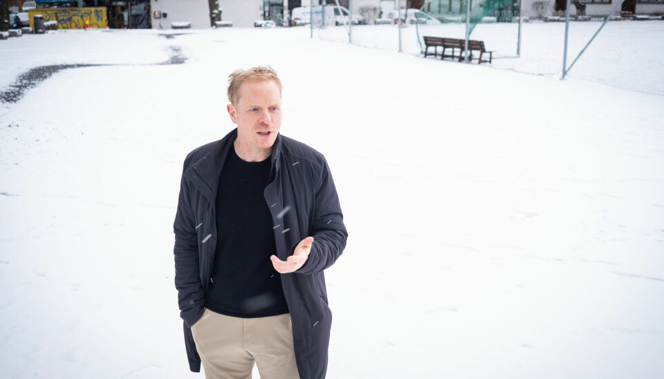Herman Cappelen er en av de relativt nyansatt professorene ved Universitetet i Oslo som blir pekt på som en hovedgrunn til de økonomiske problemene ved instiuttet. Foto: Torkjell Trædal