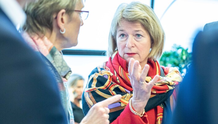 — Dette med trengsel i kollektivtrafikken har jo vært en svært forutsigbar situasjon, sier rektor Anne Husebekk i Tromsø — Dette med trengsel i kollektivtrafikken har jo vært en svært forutsigbar situasjon, sier rektor Anne Husebekk i Tromsø