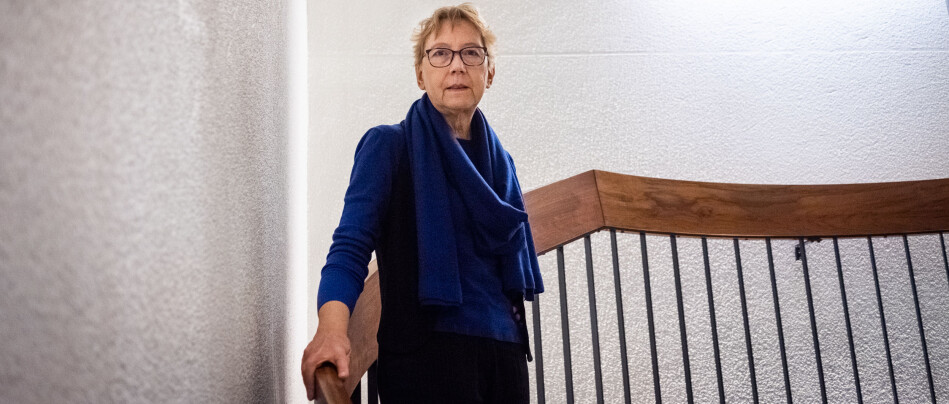 — Jeg misliker sterkt den aggressive tonen i innlegget, sier professor Christel Fricke. Foto: Torkjell Trædal — Jeg misliker sterkt den aggressive tonen i innlegget, sier professor Christel Fricke. Foto: Torkjell Trædal