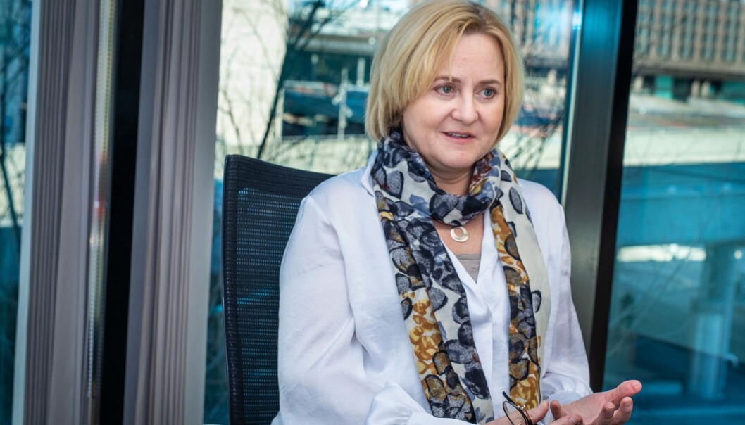 Helga Aune leder utvalget om ny universitets- og høgskolelov. Foto: Siri Øverland Eriksen Helga Aune leder utvalget om ny universitets- og høgskolelov. Foto: Siri Øverland Eriksen