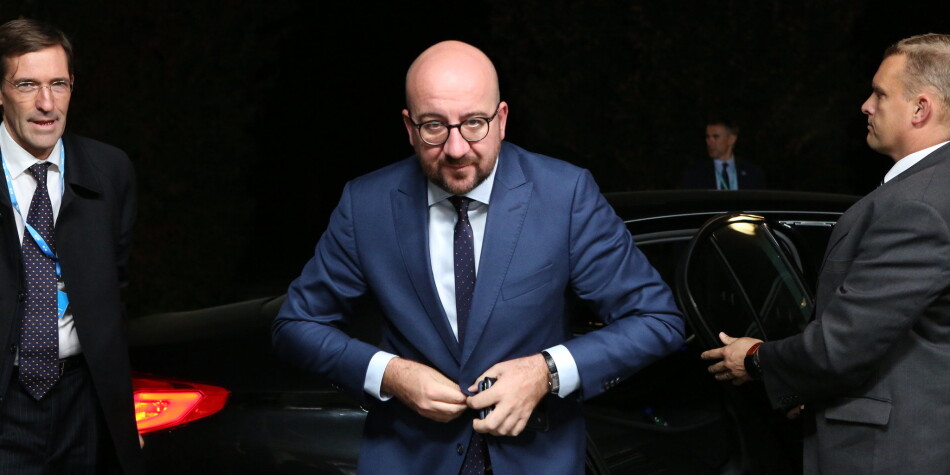 President Charles Michel i Det europeiske råd har lagt en budsjettplass på forhandlingsbordet. Bildet er fra 2017 Foto: Photo: Annika Haas/EU2017EE President Charles Michel i Det europeiske råd har lagt en budsjettplass på forhandlingsbordet. Bildet er fra 2017 Foto: Photo: Annika Haas/EU2017EE