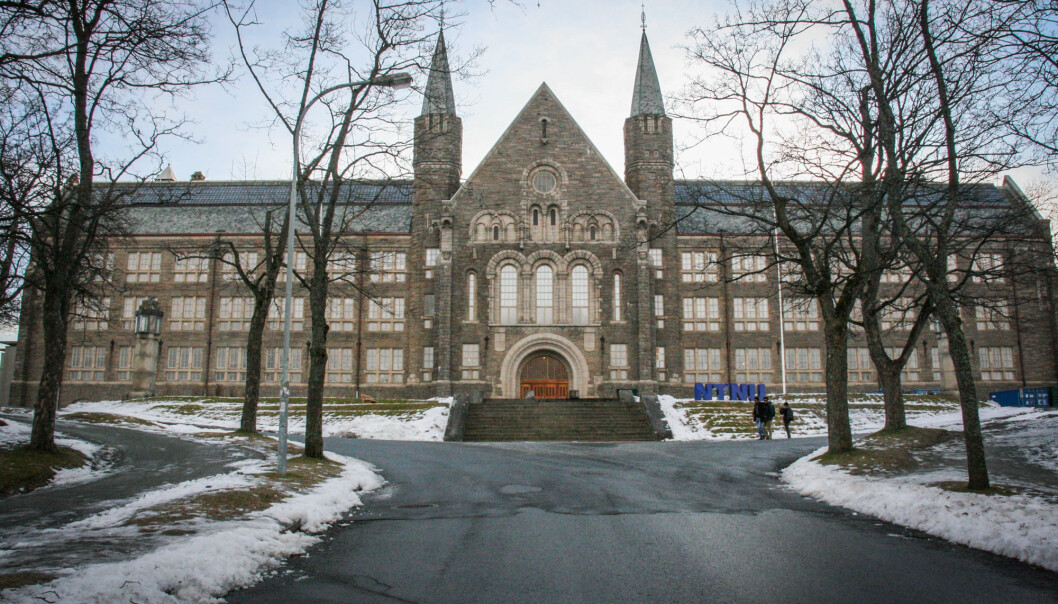 NTNUs hovedbygg på Gløshaugen. Foto: Ragnhild Vartdal NTNUs hovedbygg på Gløshaugen. Foto: Ragnhild Vartdal