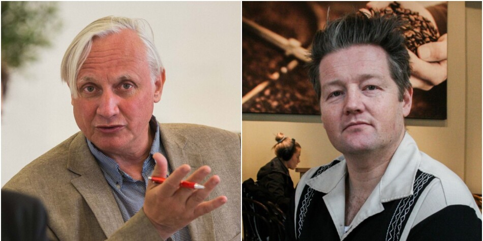 Kristian Gundersen (t.v.) og Simon Malkenes er begge i stuss over mandatet til den nye Ytringsfridomskommisjonen. Foto: Siri Øverland Eriksen/Ragnhild Vartdal Kristian Gundersen (t.v.) og Simon Malkenes er begge i stuss over mandatet til den nye Ytringsfridomskommisjonen. Foto: Siri Øverland Eriksen/Ragnhild Vartdal