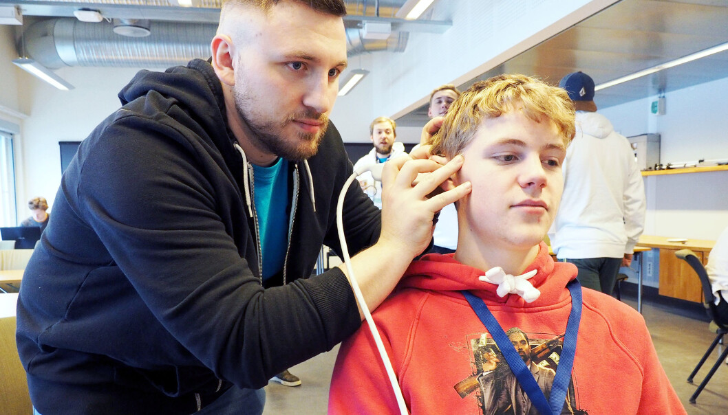 Fra guttedagen i audiologi ved NTNU Fra guttedagen i audiologi ved NTNU