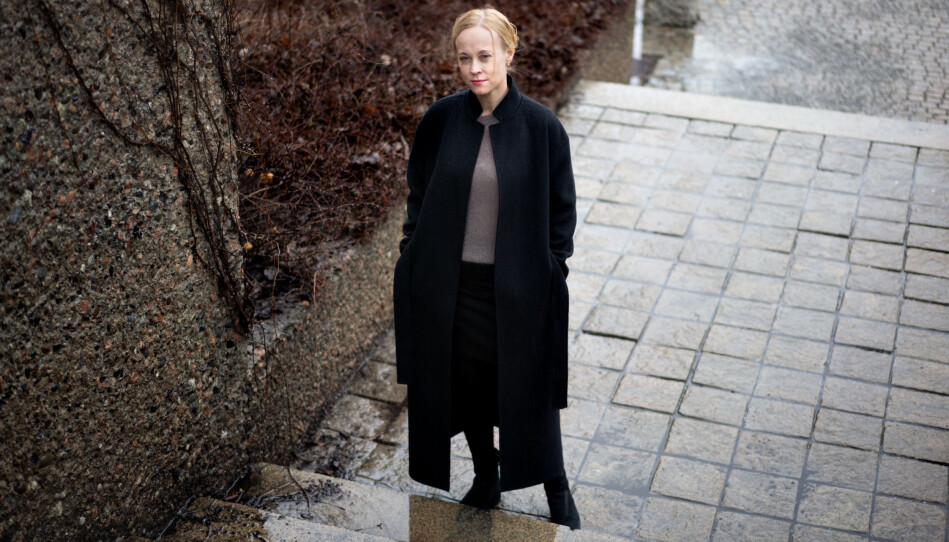 Ingrid Lossius Falkum, forsker ved UiO, mener det er enkelte problemstillinger det virker som ledelsen ved Universitetet i Oslo ikke ønsker å forholde seg til, blant annet dette med at midlertidig ansatte forskere ikke får undervise. Hun venter på en begrunnelse. Foto: Ketil Blom Haugstulen Ingrid Lossius Falkum, forsker ved UiO, mener det er enkelte problemstillinger det virker som ledelsen ved Universitetet i Oslo ikke ønsker å forholde seg til, blant annet dette med at midlertidig ansatte forskere ikke får undervise. Hun venter på en begrunnelse. Foto: Ketil Blom Haugstulen