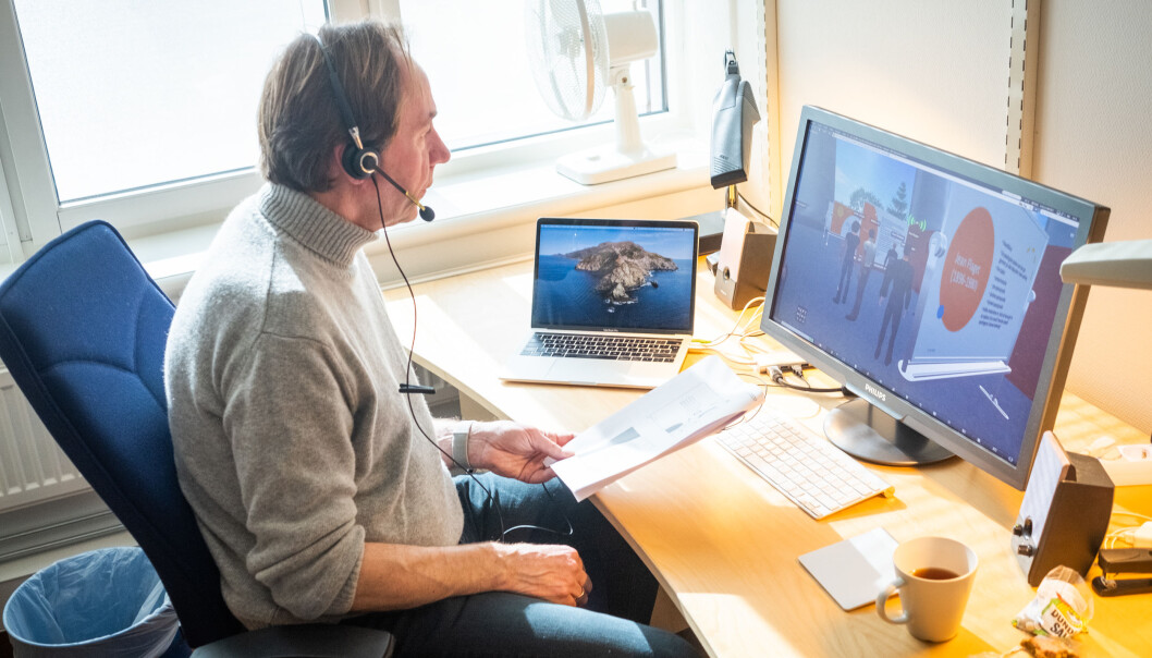 Mange har fått en ny og plutselig erfaring med digital undervisning som følge av korona-utbruddet. Mange har fått en ny og plutselig erfaring med digital undervisning som følge av korona-utbruddet.