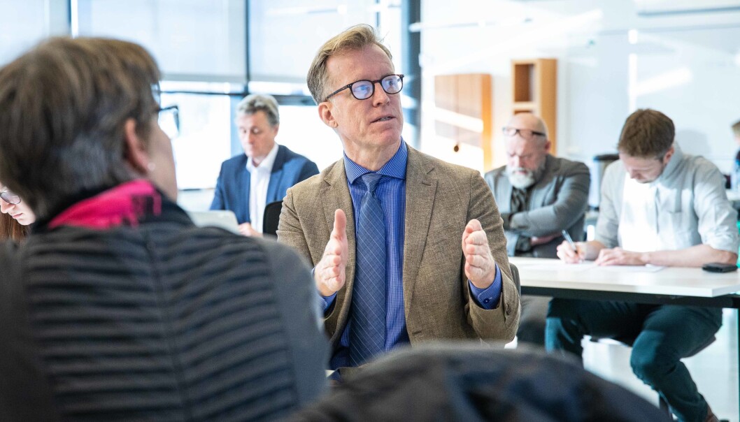 Rektor Curt Rice måtte innse at styret ikke ville samlokalisere hele LOsloMet i Oslo sentrum. Rektor Curt Rice måtte innse at styret ikke ville samlokalisere hele LOsloMet i Oslo sentrum.