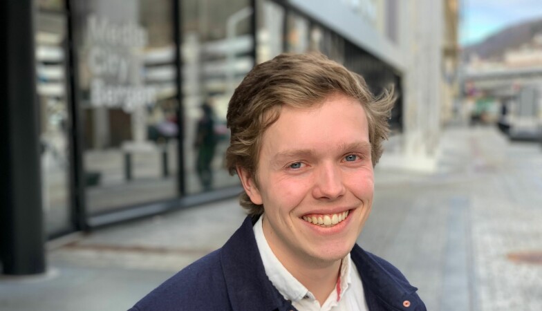 Gard Skulstad Johanson er legestudent og har meldt seg til innsats.