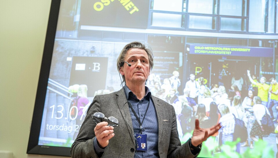 Asbjørn Seim har vært direktør ved OsloMet siden 2016, de siste par årene som direktør for digitalisering og virksomhetsstyring.