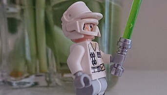 — Siden det var et barnerom så sto Luke Skywalker i Lego bak Gabriella slik at hun fikk kraften med seg, flirer Christian Jørgensen. — Siden det var et barnerom så sto Luke Skywalker i Lego bak Gabriella slik at hun fikk kraften med seg, flirer Christian Jørgensen.