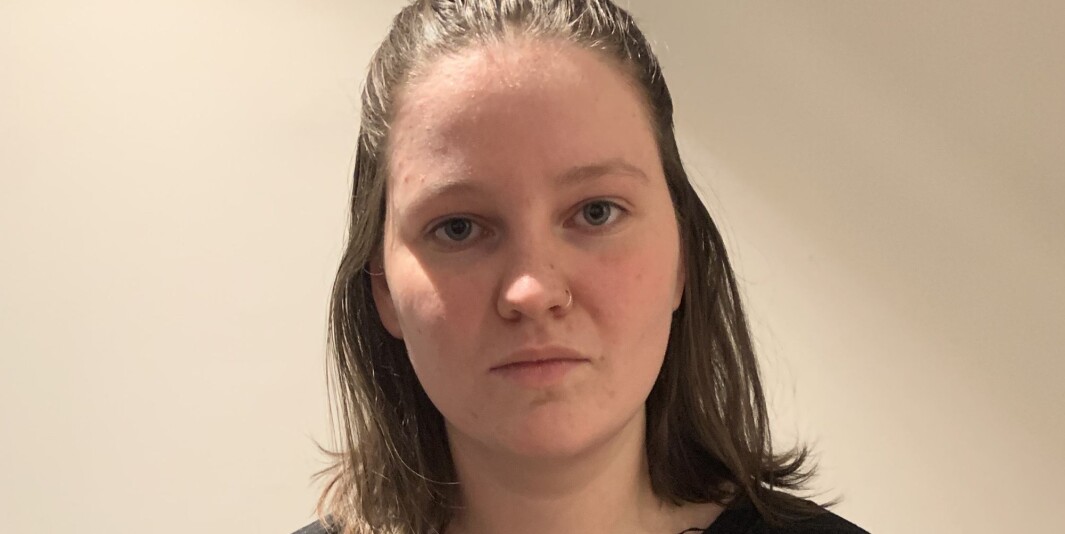 Anna Handal Hellesnes er student i Edinburgh og husleien hennes skjøt i været da kronekurset stupte torsdag morgen. Anna Handal Hellesnes er student i Edinburgh og husleien hennes skjøt i været da kronekurset stupte torsdag morgen.