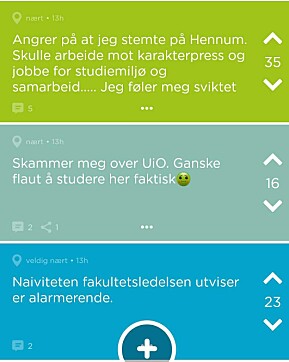 På Jodel-gruppen til jussen ved Universitetet i Oslo har diskusjonen gått hett for seg. På Jodel-gruppen til jussen ved Universitetet i Oslo har diskusjonen gått hett for seg.