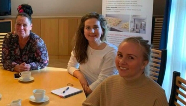 Sjømannsprest Hilde Sirnes (tv), sammen med nestleder i Ansa Ungarn, Tiril Stuland Bertelsen og leder Malene Augustin (th). Foto: Privat Sjømannsprest Hilde Sirnes (tv), sammen med nestleder i Ansa Ungarn, Tiril Stuland Bertelsen og leder Malene Augustin (th). Foto: Privat