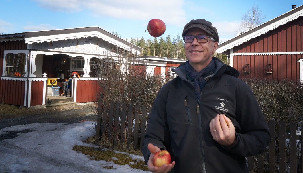 Ute på luftetur under koronautbrotet. Det har vore mange kjensler å sjonglera for førstelektor Tor Solbakken. Ute på luftetur under koronautbrotet. Det har vore mange kjensler å sjonglera for førstelektor Tor Solbakken.