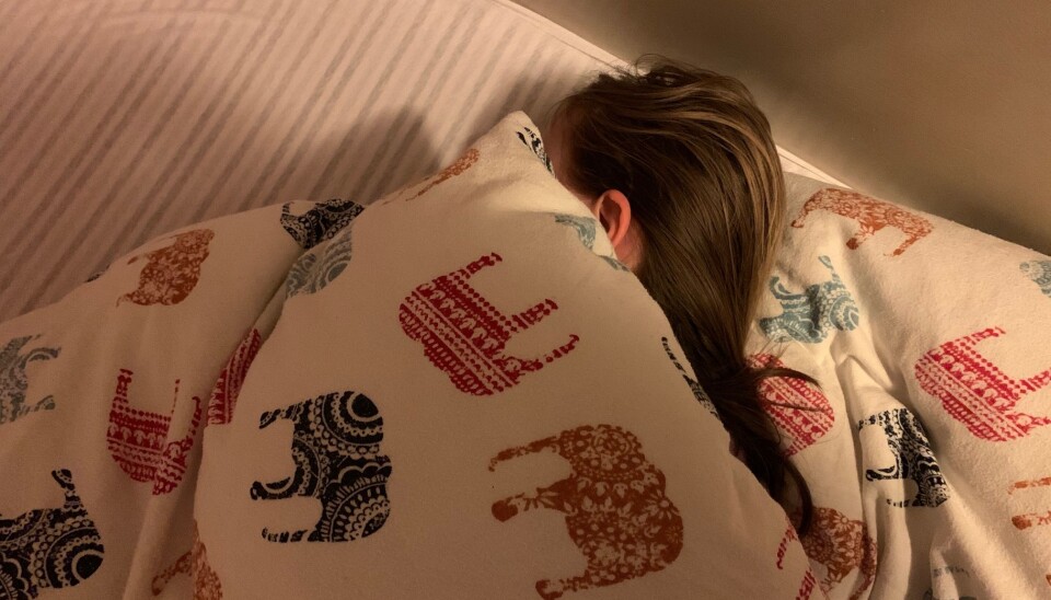 Mange studenter oppgir at de sover til klokken 11-12 om dagen.