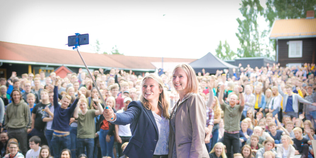 Daværende forsknings- og høyere utdanningsminister Iselin Nybø, var med da studentene ved NTNU Gjøvik startet opp høsten 2018. De er blant studiestedene som er blitt mer populære etter fusjon. Daværende forsknings- og høyere utdanningsminister Iselin Nybø, var med da studentene ved NTNU Gjøvik startet opp høsten 2018. De er blant studiestedene som er blitt mer populære etter fusjon.
