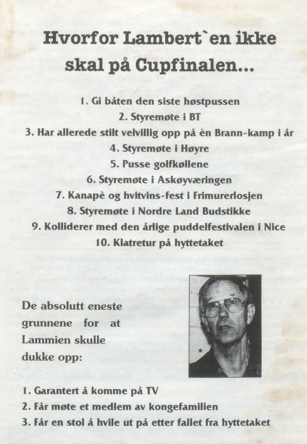 Ironisk om Styreformannen i The Red Army. Ironisk om Styreformannen i The Red Army.