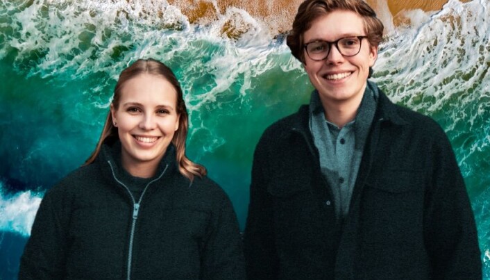 Gard Aasmung Skulstad Johanson og Cora Jensen er opptatt av klima. Gard Aasmung Skulstad Johanson og Cora Jensen er opptatt av klima.