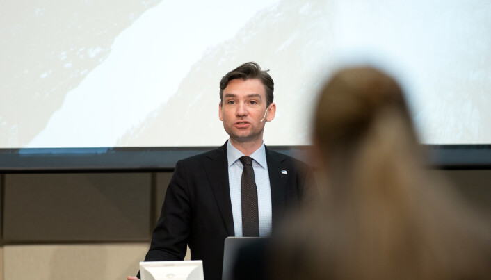 Fredag presenterte statsråd Henrik Asheim søkertalla for høyere utdanning. Fredag presenterte statsråd Henrik Asheim søkertalla for høyere utdanning.