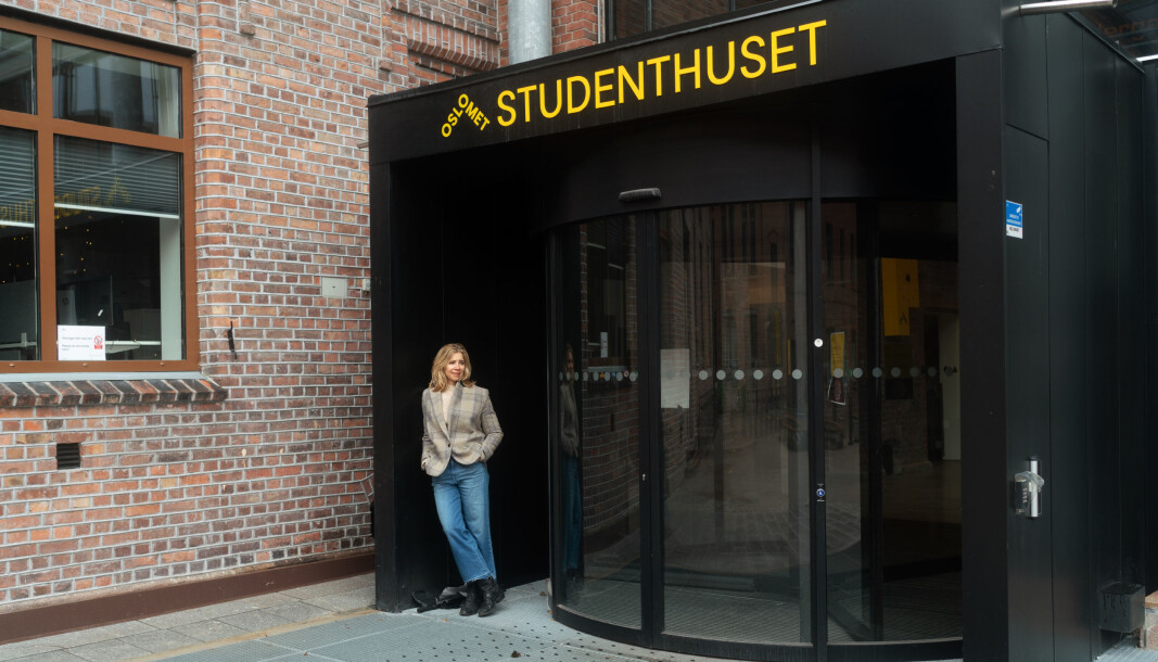 Prorektor for utdanning ved Oslomet, Nina Waaler, under nedstegningen i mars. OsloMet er en av mange universiteter og høgskoler som allerede hadde planlagt for digital semesterstart nå i januar. Prorektor for utdanning ved Oslomet, Nina Waaler, under nedstegningen i mars. OsloMet er en av mange universiteter og høgskoler som allerede hadde planlagt for digital semesterstart nå i januar.